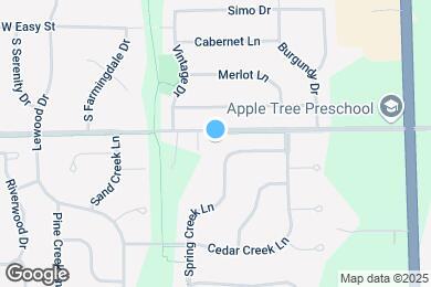 Map image of the property - 16316 Spring Creek Ln
