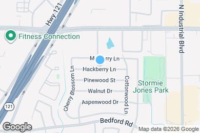 Map image of the property - 3737 Hackberry Ln