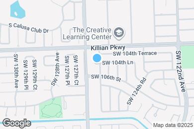 Map image of the property - 10440 SW 126th Ave