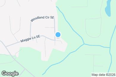 Map image of the property - 3991 Woodland Cir SE