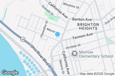 Map image of the property - 1706 Termon Ave