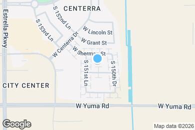 Map image of the property - 15128 W Hadley St