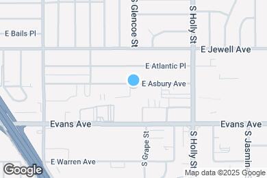 Map image of the property - 5300 E Asbury Ave.