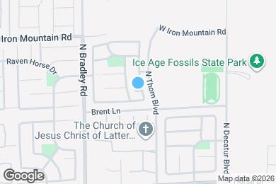 Map image of the property - 8621 Palomino Ranch St