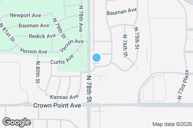 Map image of the property - 7734 Nebraska Ave