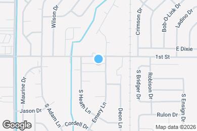 Map image of the property - 144 S Emery Ln