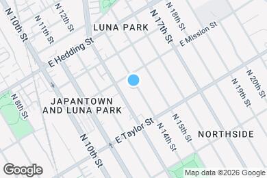 Map image of the property - 773 N 14th St