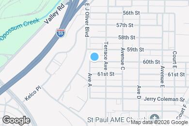 Map image of the property - 109 60th St