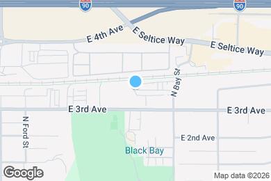Map image of the property - 1415 E Coeur D Alene Ave