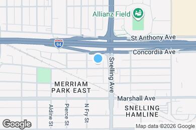 Map image of the property - 1607 Carroll Ave