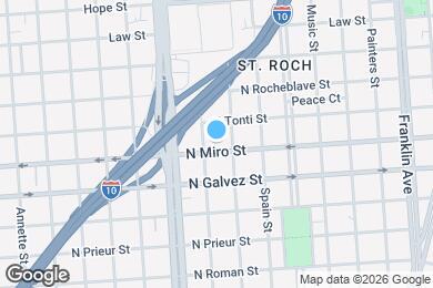 Map image of the property - 2255 N Miro St