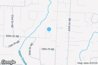 Map image of the property - 8019 57th Dr NE