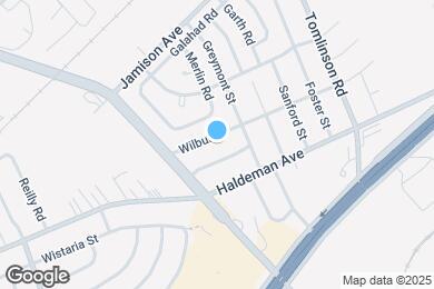 Map image of the property - 10117 Wilbur St