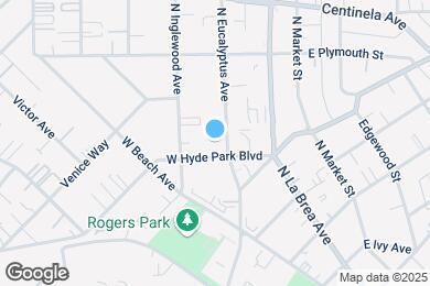 Map image of the property - 719 N Eucalyptus Ave