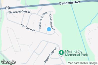Map image of the property - 10818 Dry Stone Dr