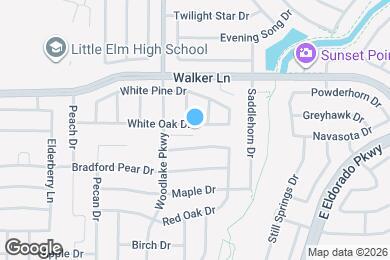 Map image of the property - 2328 White Oak Dr