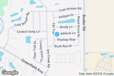 Map image of the property - 12596 Pinetop Way