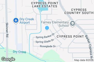 Map image of the property - 16611 Cypress Marsh Ct
