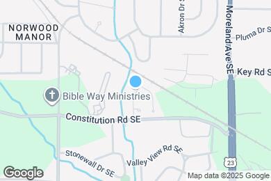 Map image of the property - 1011 Thomasville Estates Dr SE