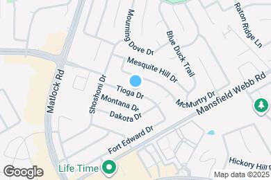 Map image of the property - 327 Tioga Dr