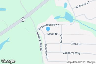 Map image of the property - 1005 Maria Dr