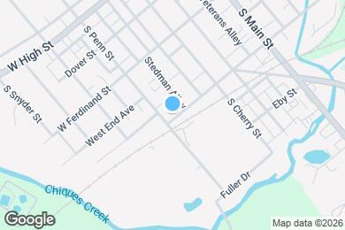 Map image of the property - 242 W Stiegel St