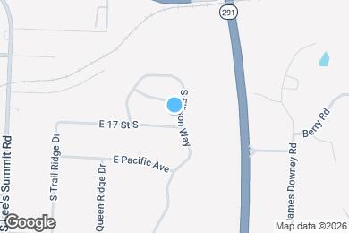 Map image of the property - 1604 S Ellison Way