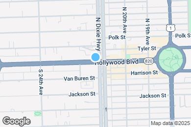 Map image of the property - 2108 Hollywood Blvd