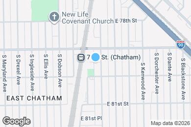 Map image of the property - 1141 E 79th Pl