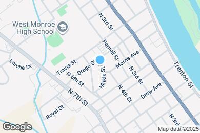 Map image of the property - 1305 Hinkle Dr