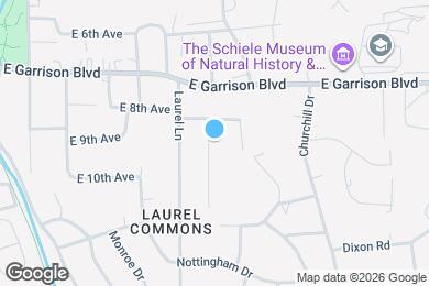 Map image of the property - 814 Dewey St