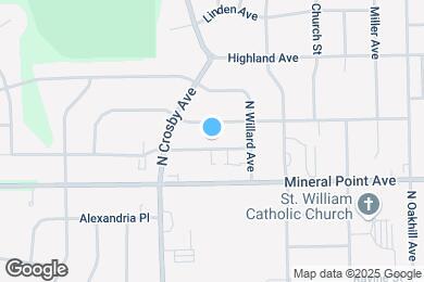 Map image of the property - 2332 Harvard Dr