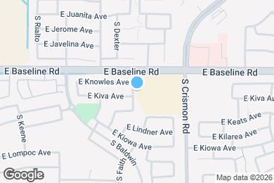 Map image of the property - 2031 S Alicia