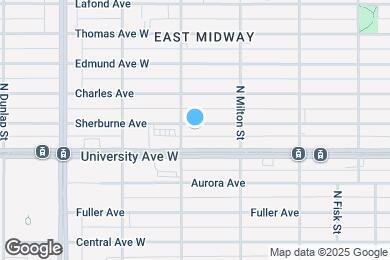 Map image of the property - 968 Sherburne Ave