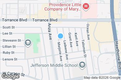 Map image of the property - 21322 Marjorie Ave