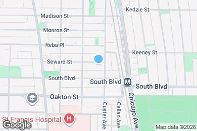 Map image of the property - 712 Seward St