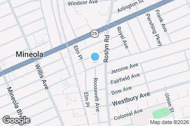 Map image of the property - 46 Jackson Ave