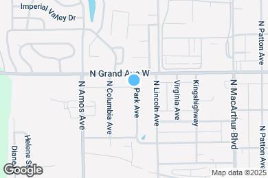 Map image of the property - 1139 N Park Ave