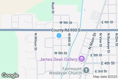 Map image of the property - 721 N Morton St