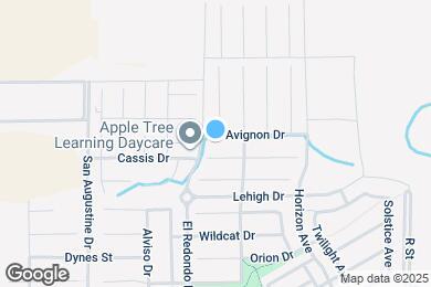 Map image of the property - 1286 Avignon Dr