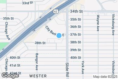 Map image of the property - 5212 38th St