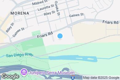 Map image of the property - 5765 Friars Rd