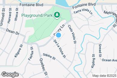 Map image of the property - 1006 De La Vista Pl