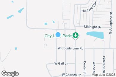 Map image of the property - 1102 Walnut St