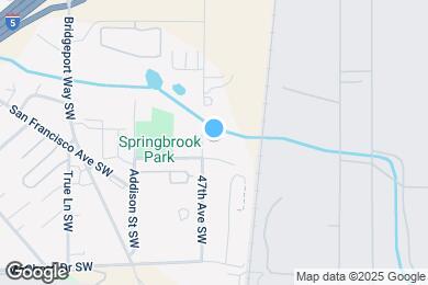 Map image of the property - 12615 47th Ave SW