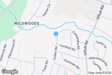 Map image of the property - 3814 Collier Rd