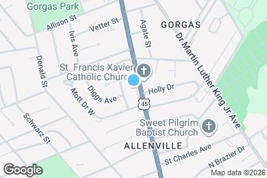 Map image of the property - 2009 Saint Stephens Rd