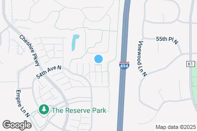 Map image of the property - 13730 54th Ave N