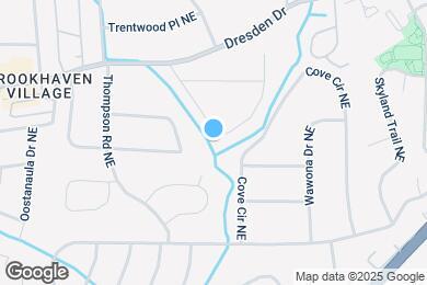 Map image of the property - 1677 Wayland Cir NE