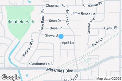 Map image of the property - 7501 April Ln